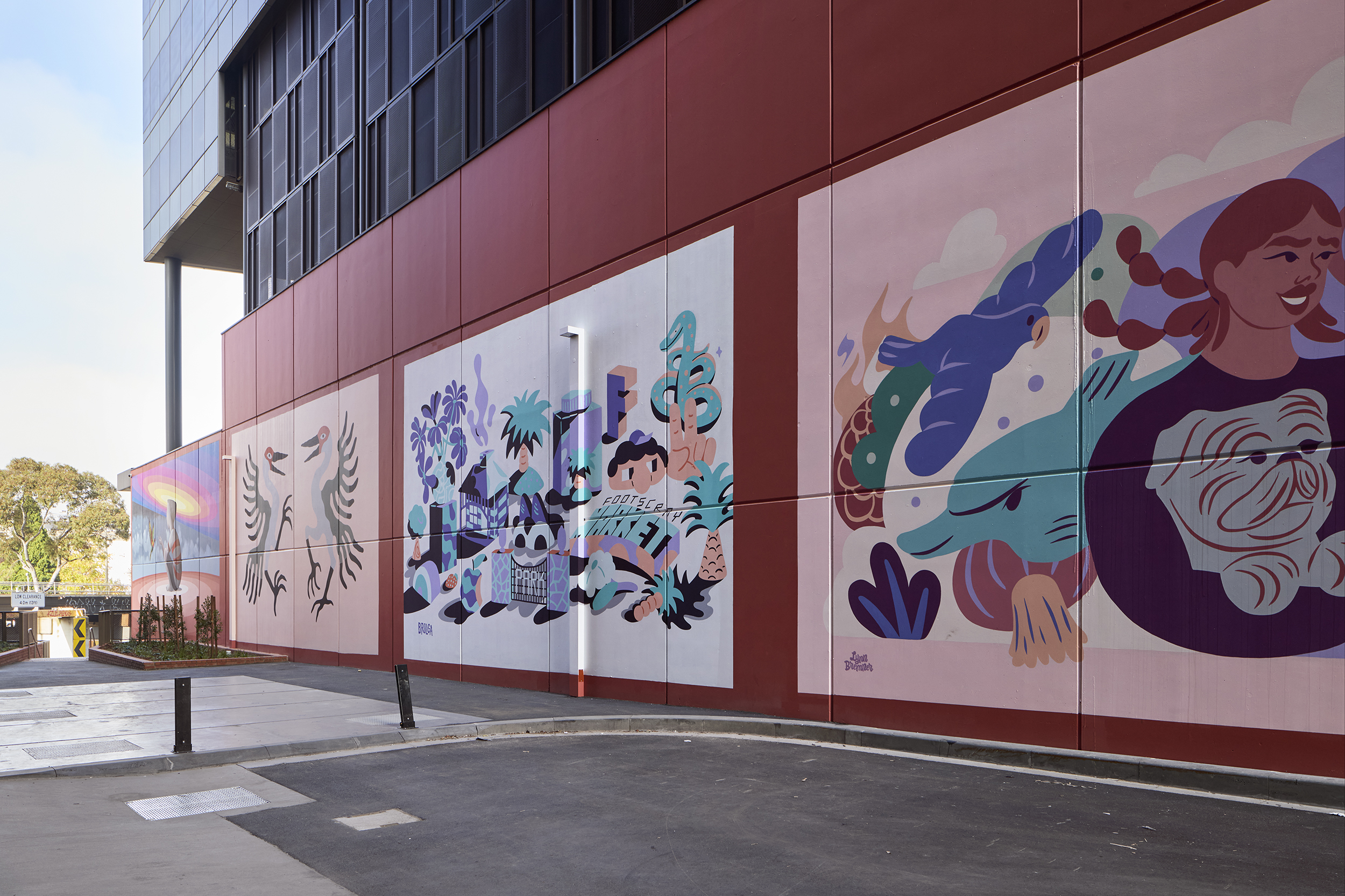 Indi Footscray Mural