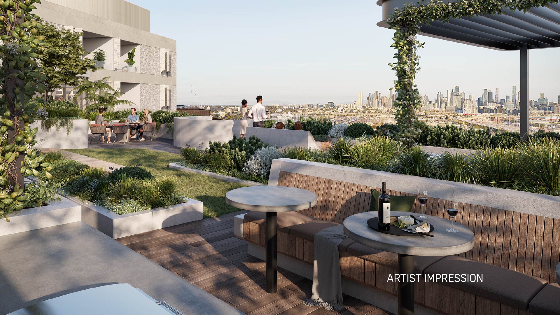 Indi Footscray Level 19 Terrace