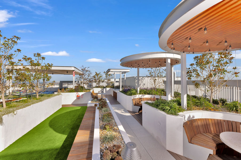 Indi Footscray rooftop terrace