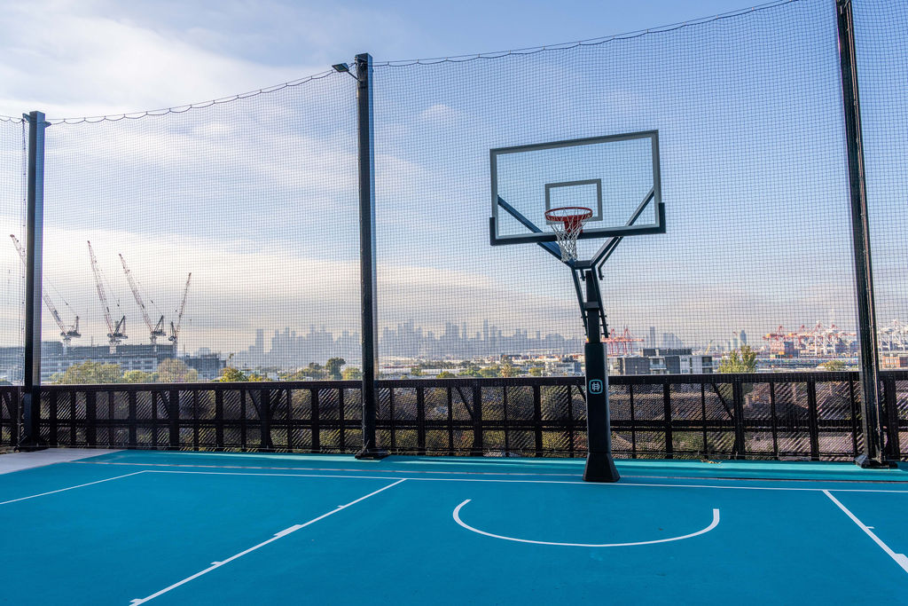 Indi Footscray Basketball court