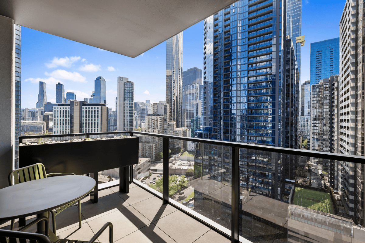 2 bedroom balcony view