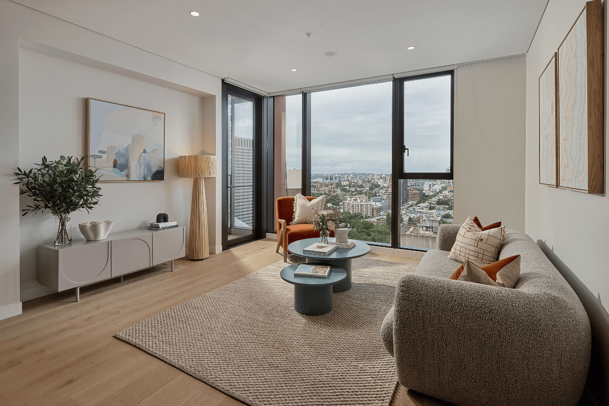 Indi Sydney Two bedroom living